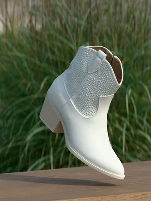 Botki kowbojki i motocyklowe Anna Field