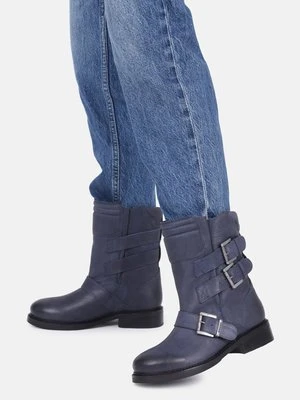 Botki kowbojki i motocyklowe Bronx