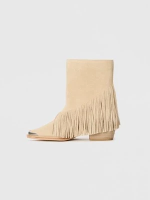 Botki kowbojki i motocyklowe Bronx