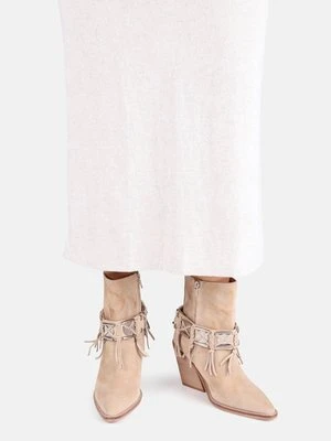 Botki kowbojki i motocyklowe Bronx