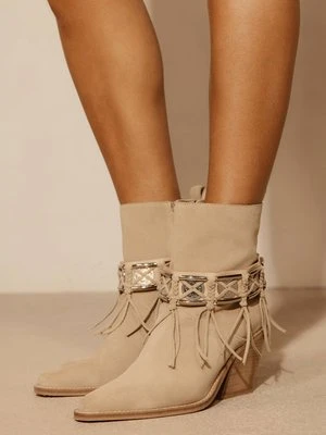 Botki kowbojki i motocyklowe Bronx