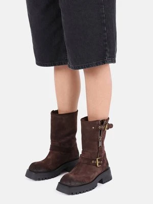 Botki kowbojki i motocyklowe Bronx