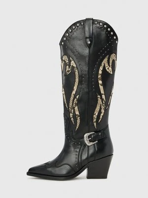 Botki kowbojki i motocyklowe Bronx