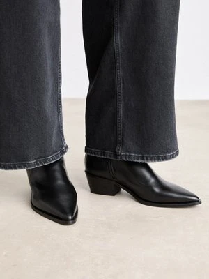 Botki kowbojki i motocyklowe Calvin Klein Jeans