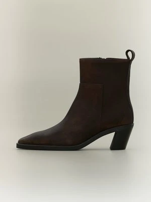 Botki kowbojki i motocyklowe Calvin Klein Jeans