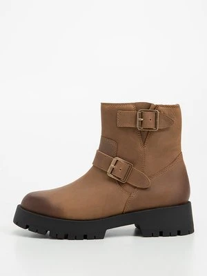 Botki kowbojki i motocyklowe Clarks