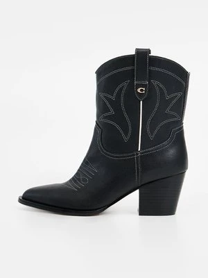 Botki kowbojki i motocyklowe Coach