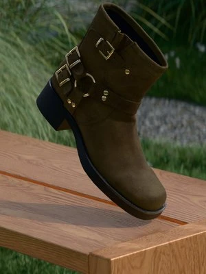 Botki kowbojki i motocyklowe Copenhagen Shoes