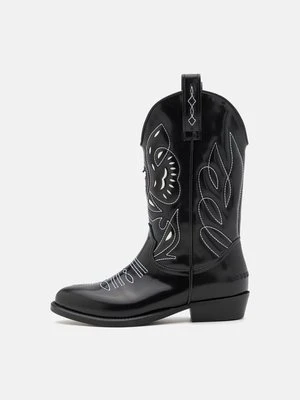 Botki kowbojki i motocyklowe Dsquared2