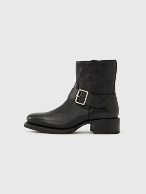 Botki kowbojki i motocyklowe Dsquared2 czarny