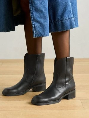 Botki kowbojki i motocyklowe Gabor