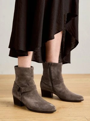 Botki kowbojki i motocyklowe Gabor