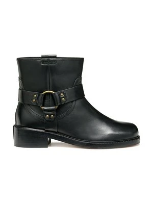 Botki kowbojki i motocyklowe Geox