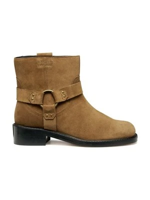 Botki kowbojki i motocyklowe Geox