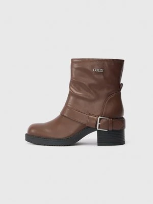 Botki kowbojki i motocyklowe Guess