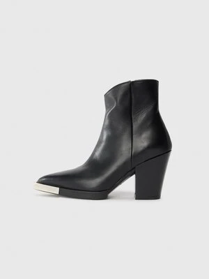 Botki kowbojki i motocyklowe Karl Lagerfeld