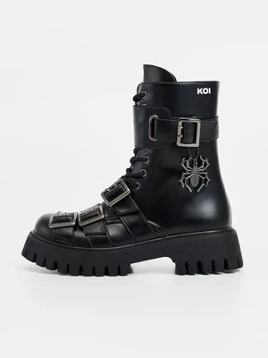 Botki kowbojki i motocyklowe Koi Footwear