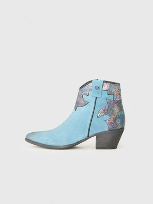 Botki kowbojki i motocyklowe Lazamani