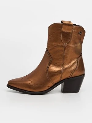 Botki kowbojki i motocyklowe Lazamani