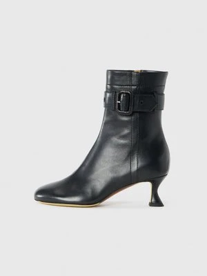 Botki kowbojki i motocyklowe Moschino