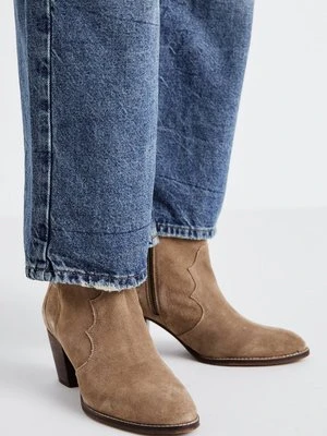 Botki kowbojki i motocyklowe Pepe Jeans