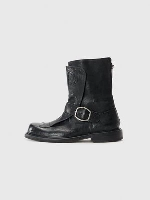 Botki kowbojki i motocyklowe Roberto Cavalli