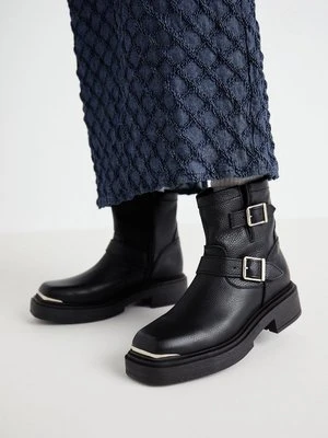 Botki kowbojki i motocyklowe Steve Madden