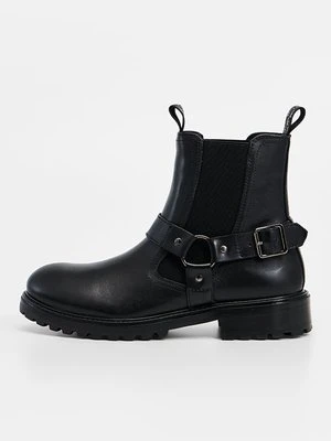 Botki kowbojki i motocyklowe Steve Madden