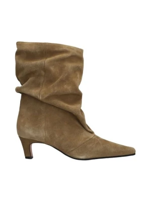 Botki kowbojki i motocyklowe Steve Madden oliwkowy