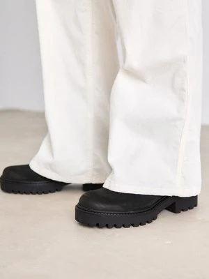 Botki kowbojki i motocyklowe Tommy Hilfiger