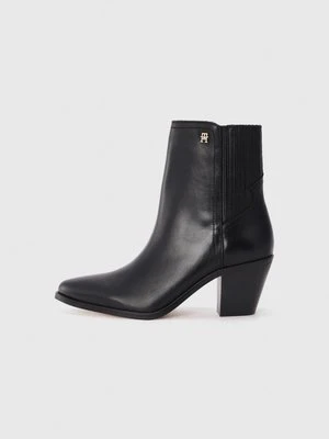 Botki kowbojki i motocyklowe Tommy Hilfiger