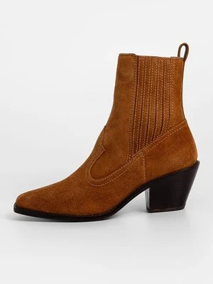 Botki kowbojki i motocyklowe TORY BURCH