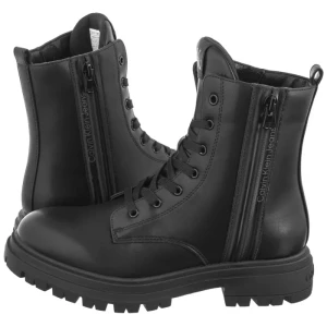 Botki Lace-Up Bootie Black V3A5-81018-1355999 (CK600-a) Calvin Klein