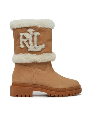 Botki LAUREN RALPH LAUREN 802915440001 Brązowy