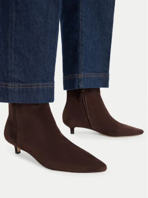 Botki LAUREN RALPH LAUREN Frncsa Bt Hl Bo Bte 802P15722002 Brązowy