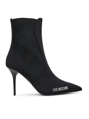 Botki LOVE MOSCHINO JA21059G0NIM0000 Czarny