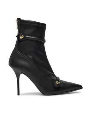 Botki LOVE MOSCHINO JA21099G0LIEZ000 Czarny