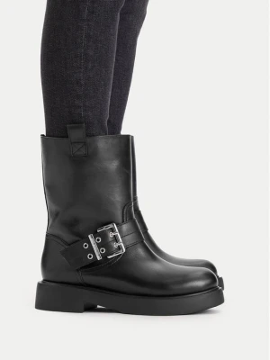 Botki LOVE MOSCHINO JA24064G1NIA000A35 Czarny
