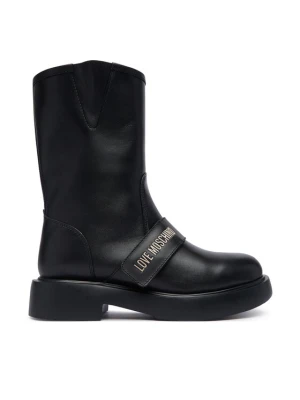 Botki LOVE MOSCHINO JA24064G1PIA0000 Czarny