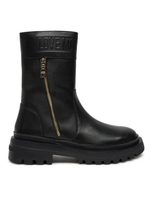 Botki LOVE MOSCHINO JA24245G0LIA0000 Czarny