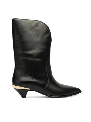 Botki LOVE MOSCHINO JA24363G0NIA0000 Czarny