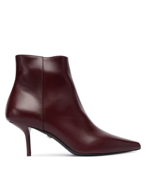 Botki Max Mara 2524796011600 Bordowy
