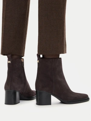 Botki MICHAEL Michael Kors Lex 40F5LXME5S Brązowy