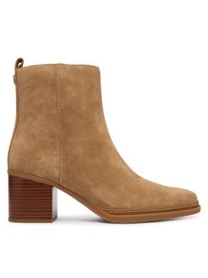 Botki MICHAEL Michael Kors Lex 40F6LXME5S Beżowy