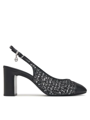 Botki MICHAEL Michael Kors Piper Flex Sling Pump 40F6PIMP1D Czarny