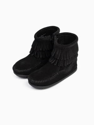 Botki Minnetonka czarny