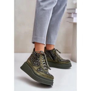 Botki Model Maciejka 06759-09 Green - Step in style zielone