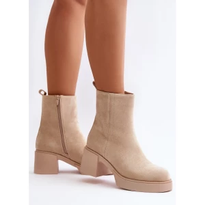 Botki Model Meriluna YK39P Light Beige - Step in style beżowy