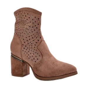 Botki Model S.Barski HY42-029 Brown - Step in style brązowe