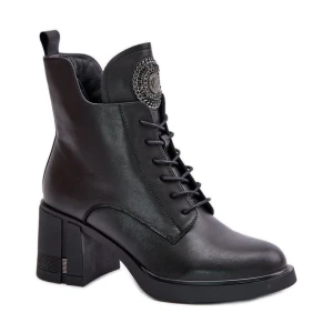 Botki Model Vinceza 66676 Black - Step in style czarne